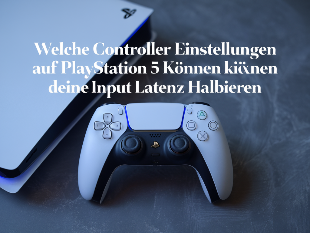welche controller-einstellungen auf playstation 5 deine input-latenz halbieren können