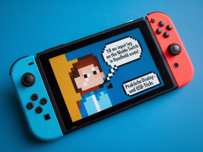 Wie du input‑lag auf der nintendo switch im Handheld‑modus unter 10 ms bringst — praktische Display‑ und USB‑Tricks
